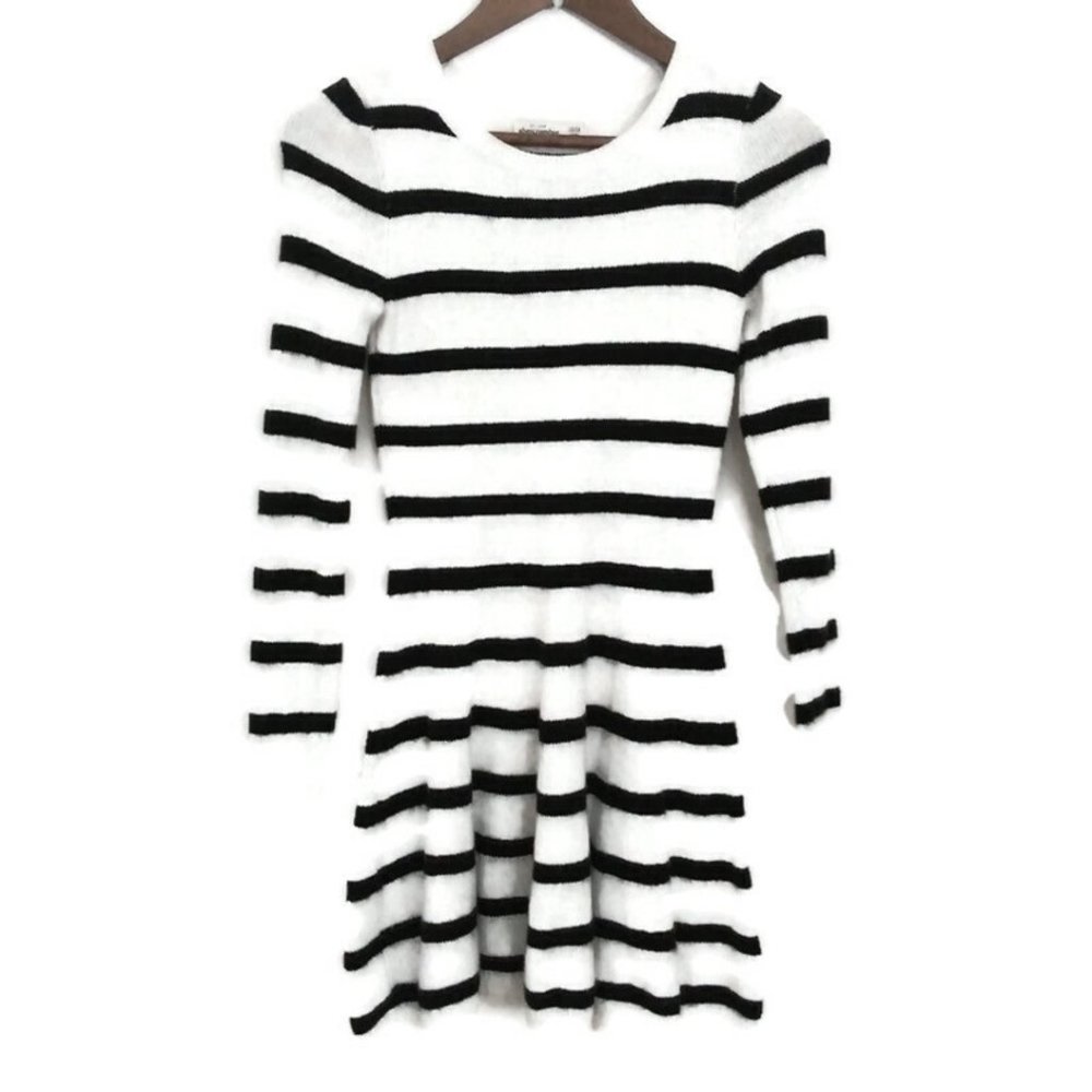 ABERCROMBIE Girls Sweater Dress Silver Threads - Picture 5 of 5